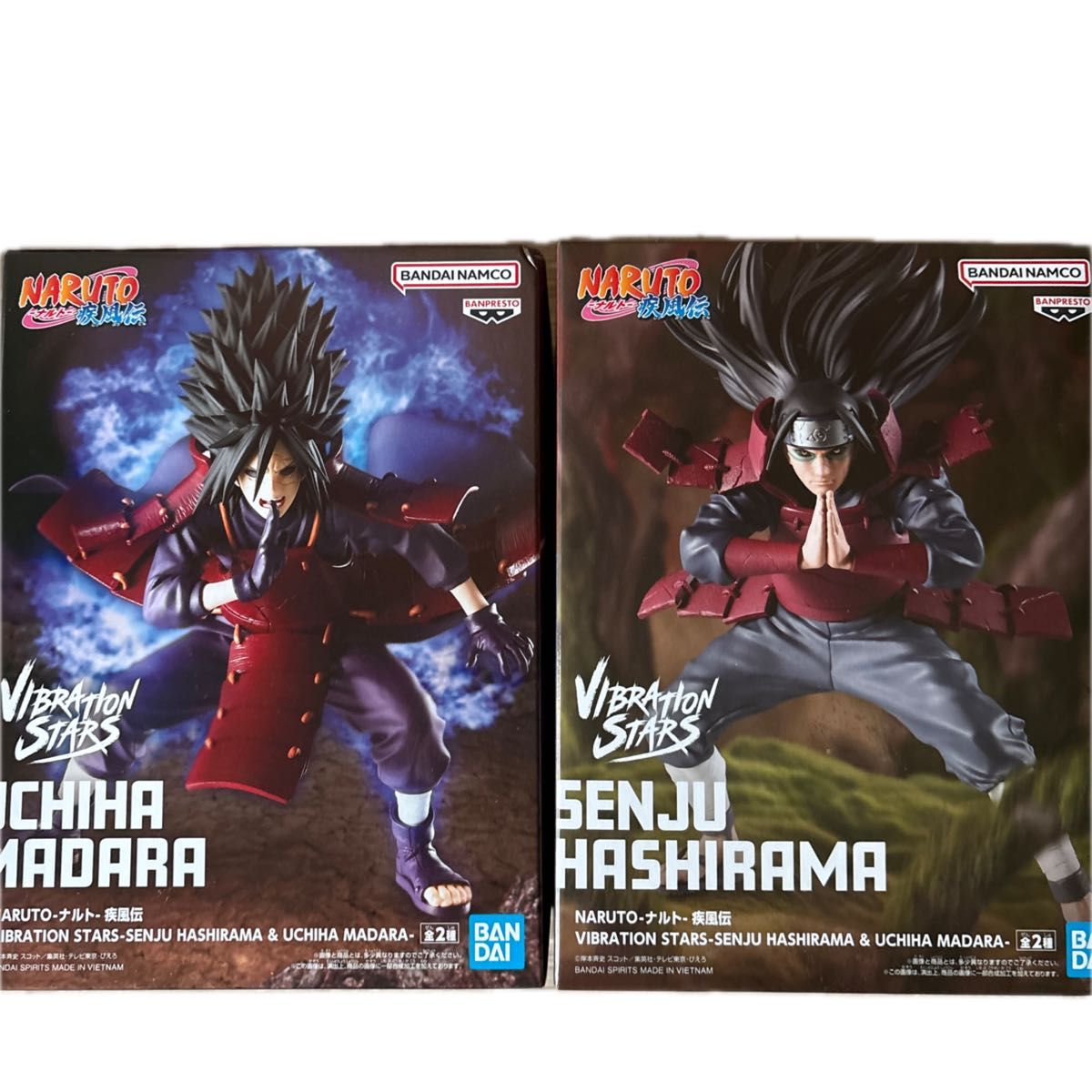 NARUTO-ナルト-疾風伝 VIBRATION STARS うちはマダラ 千手柱間 全2種