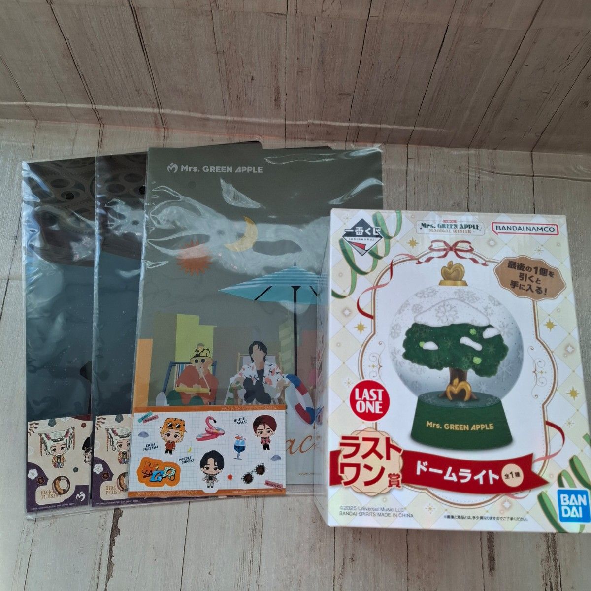 おまけつき】Mrs GREEN APPLE ミセス 一番くじ ラストワン賞 スノー