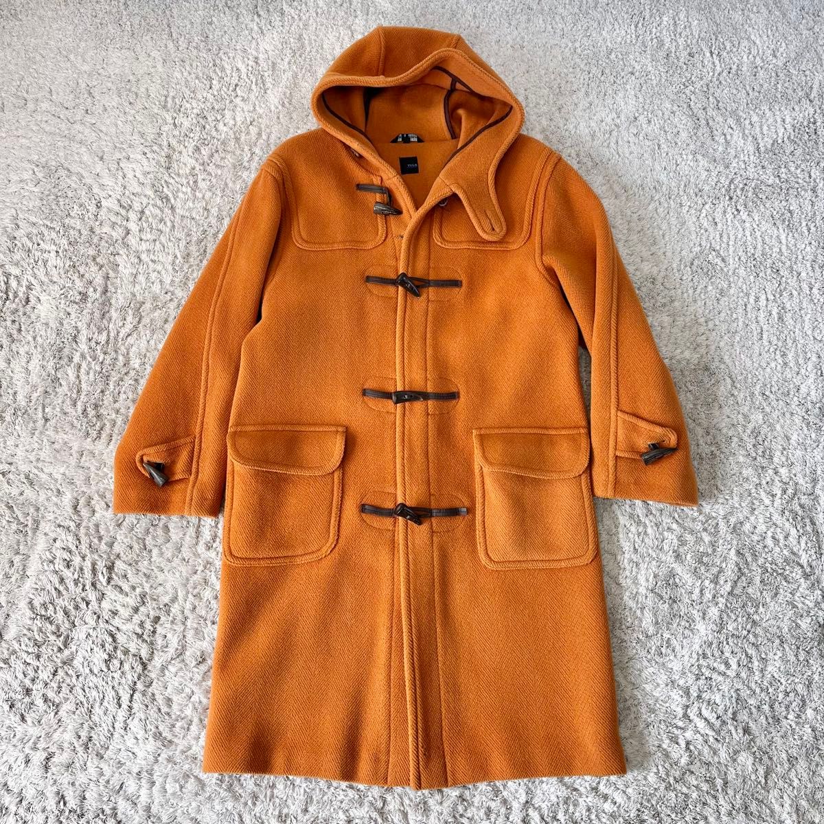 希少カラー【英国製】MOORBROOK ムーアブルック ヘリンボーン ダッフル