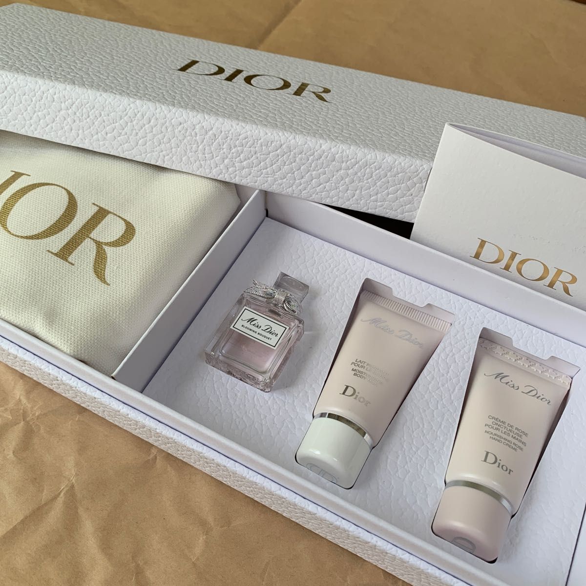 Dior ミスディオール トラベルセット ハンドクリーム ボディミルク