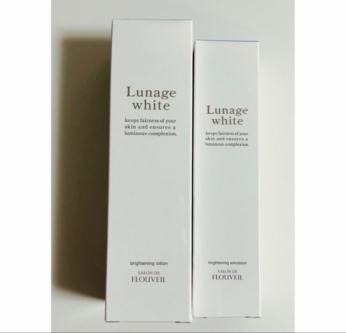 2点 ルナージュホワイト ローション エマルジョン フルベール化粧品