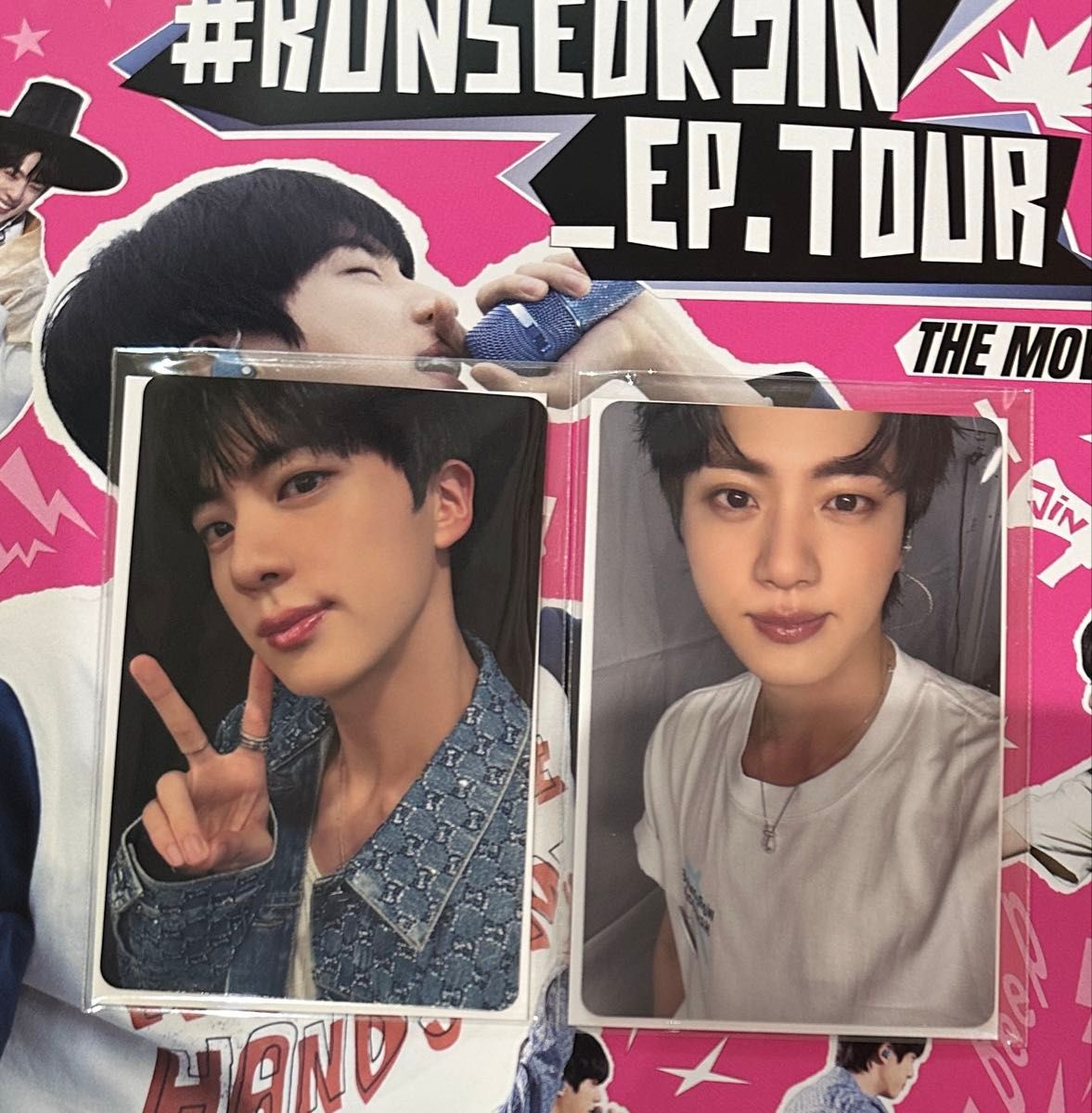 BTS ジン JIN 映画 RUNSEOKJIN EP TOUR THE MOVIE ムビチケ購入特典