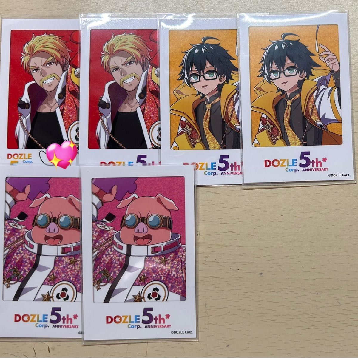 ドズル社 5周年チェキ風カード｜Yahoo!フリマ（旧PayPayフリマ）