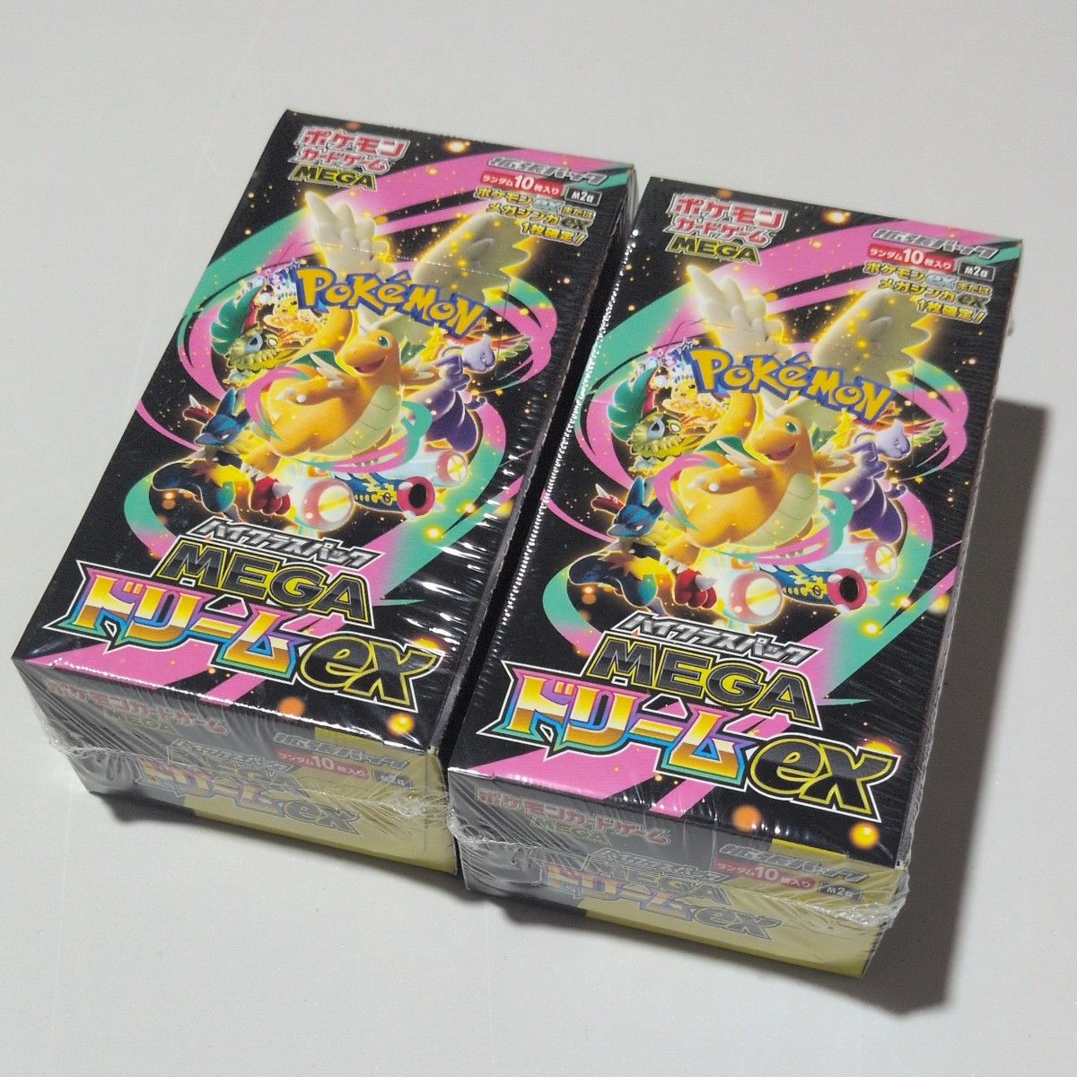 ポケモンカード MEGAドリームex 2BOX 未開封 シュリンク付き ポケモン