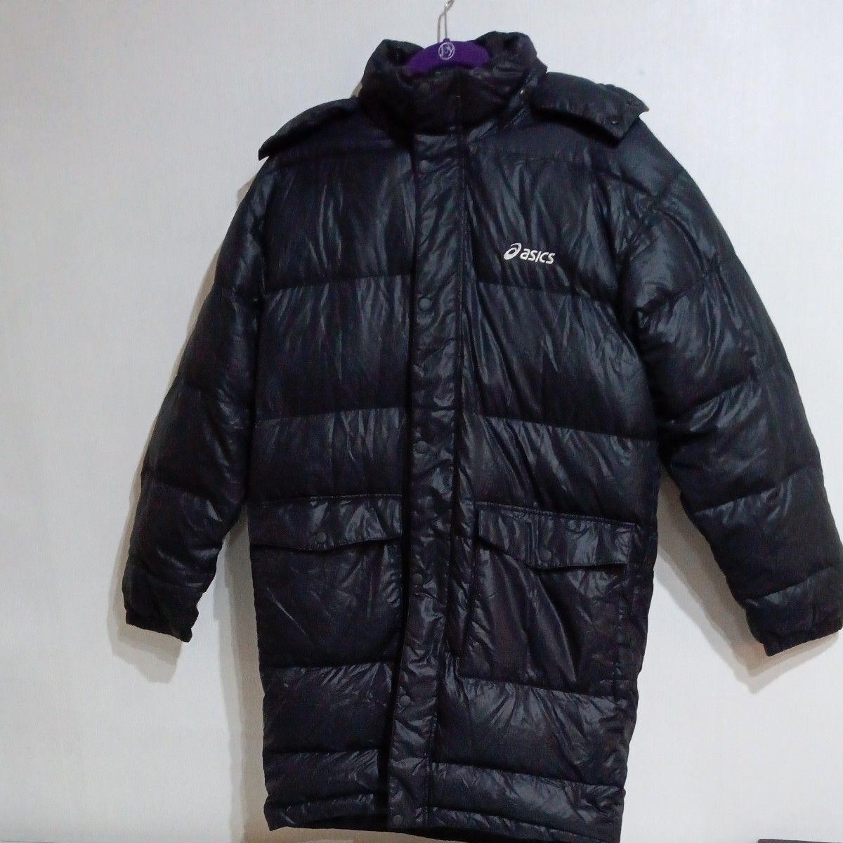 asics アシックス ダウンジャケット ロングコート フード付き｜Yahoo