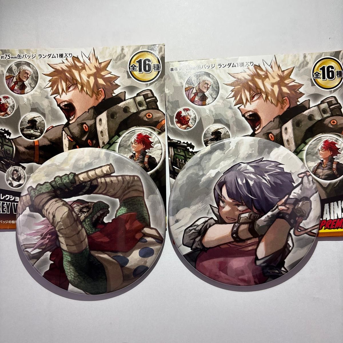 僕のヒーローアカデミア 原画展 耳郎 スピナー コレクション缶バッジ