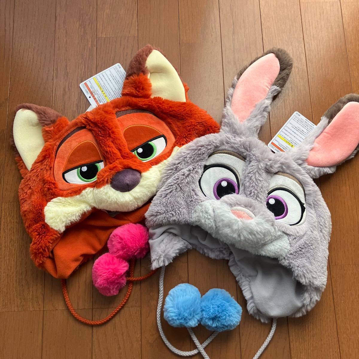 ディズニー ファンキャップ ニック ジュディ 2点セット ズートピア