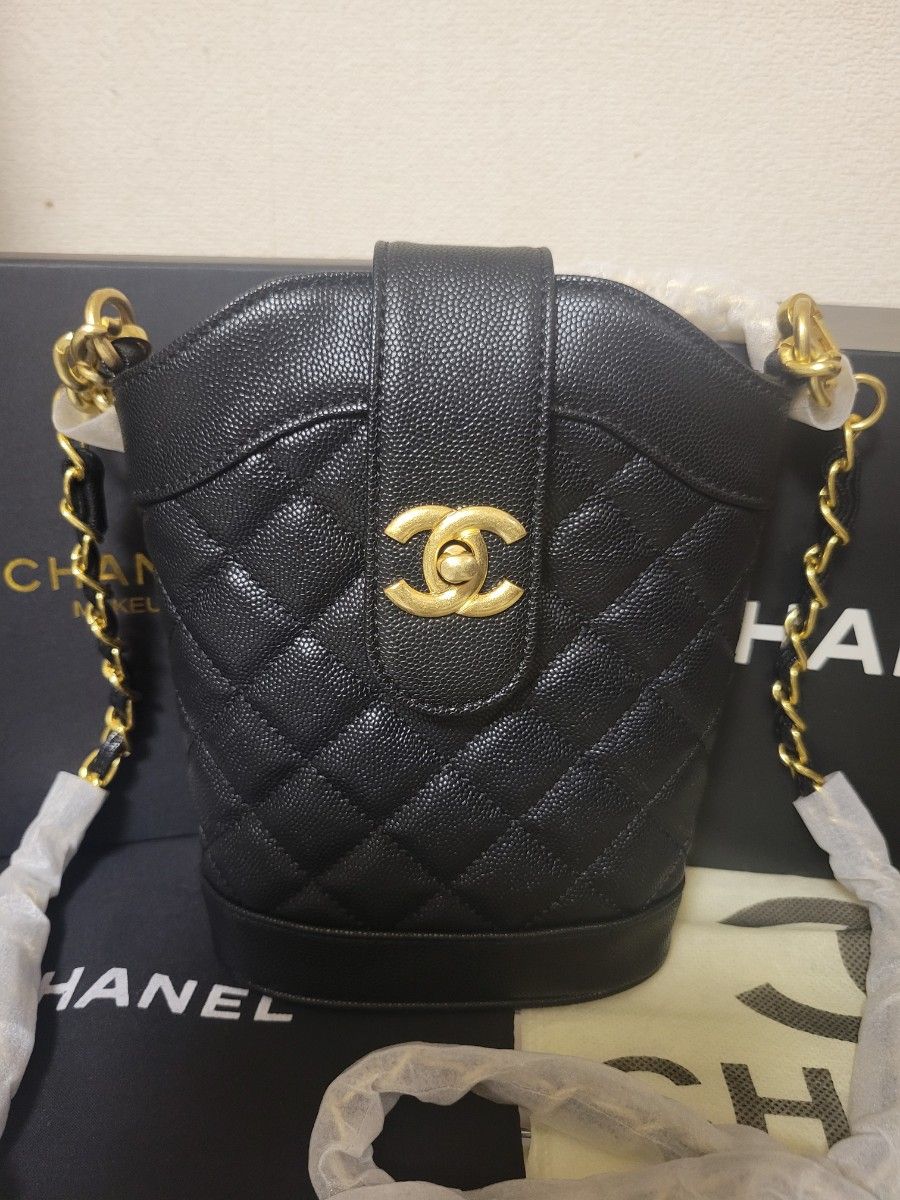 CHANEL シャネル ノベルティ ショルダーバッグ ブラック 未使用｜Yahoo