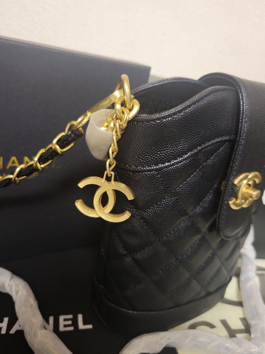 CHANEL シャネル ノベルティ ショルダーバッグ ブラック 未使用｜Yahoo