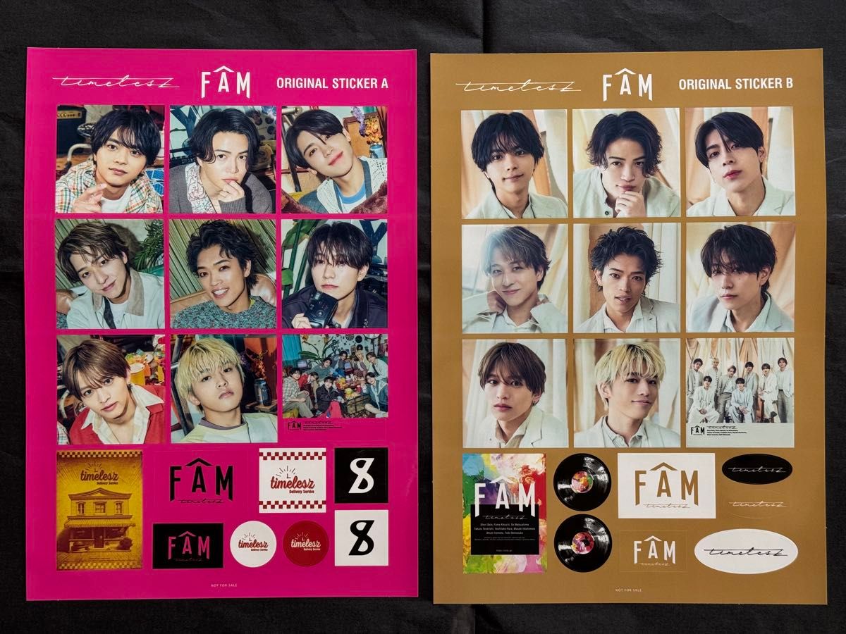 timelesz タイムレス】CD+Blu-ray／アルバム／FAM 全形態セット／特典