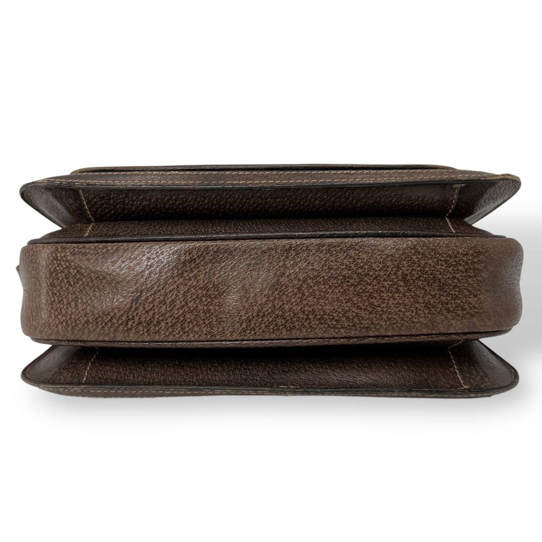 オールドグッチ ショルダーバッグ GGスプリーム Gロゴ ベージュ PVC