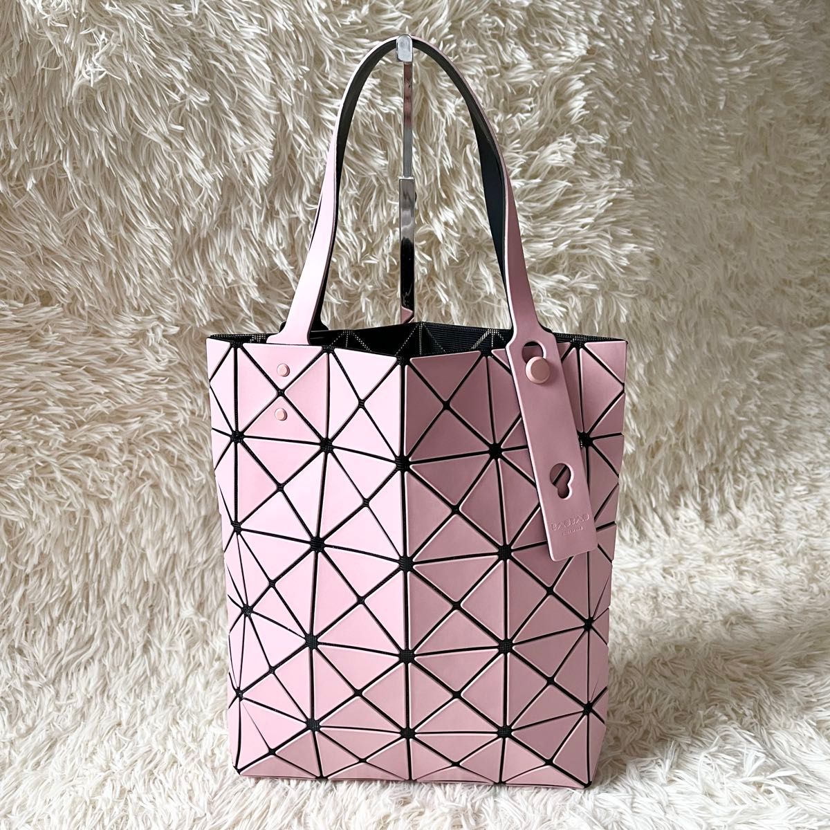 極美品 BAOBAO イッセイ ミヤケ バオバオ トートバッグ ピンク ISSEY