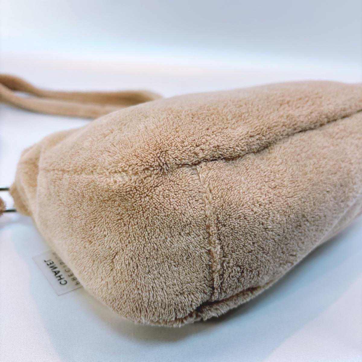 シャネル ノベルティ パイル ショルダーバッグ エナメルロゴ ココ