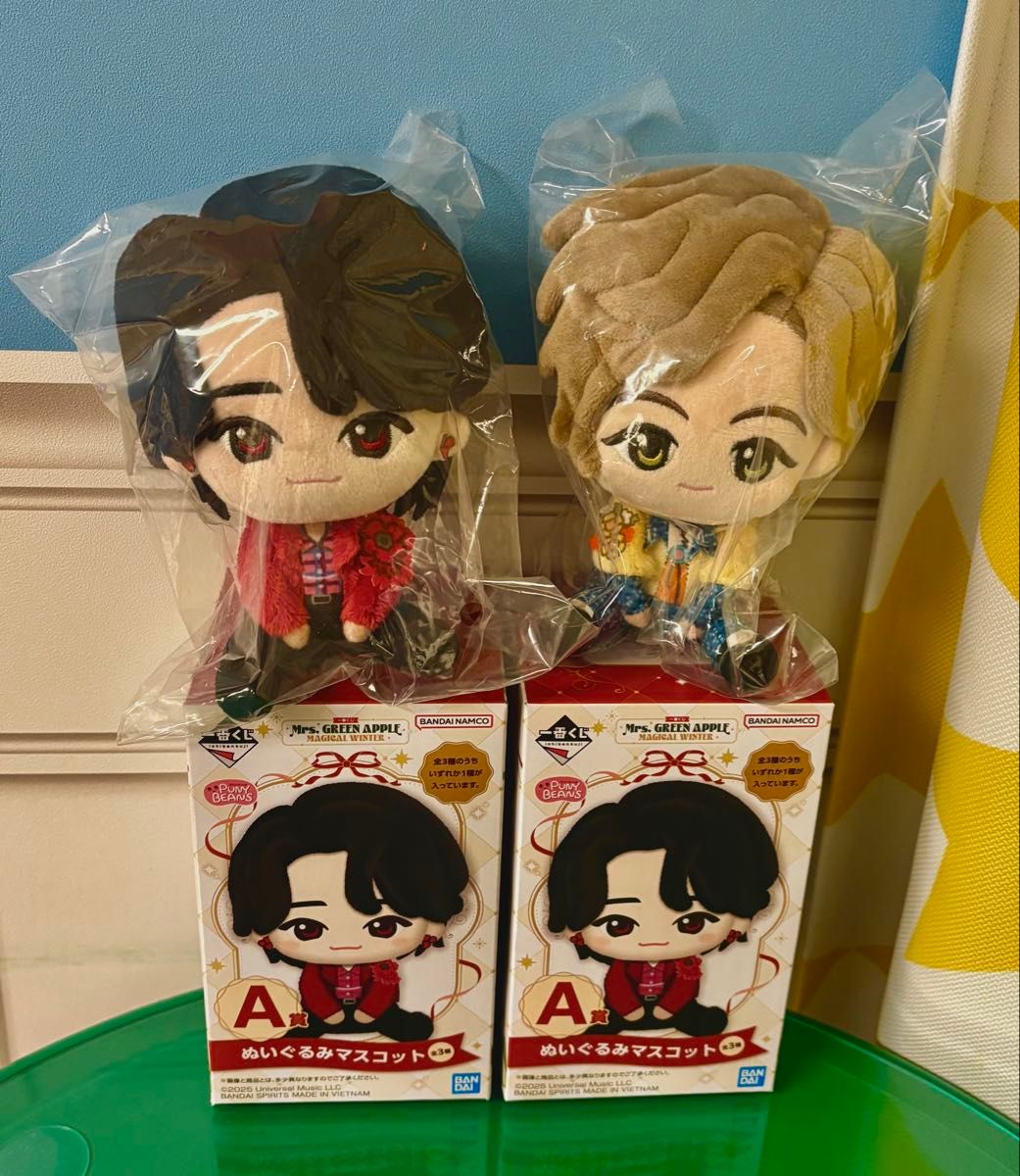 ミセスグリーンアップル 一番くじ A賞 大森元貴 藤澤涼架｜Yahoo