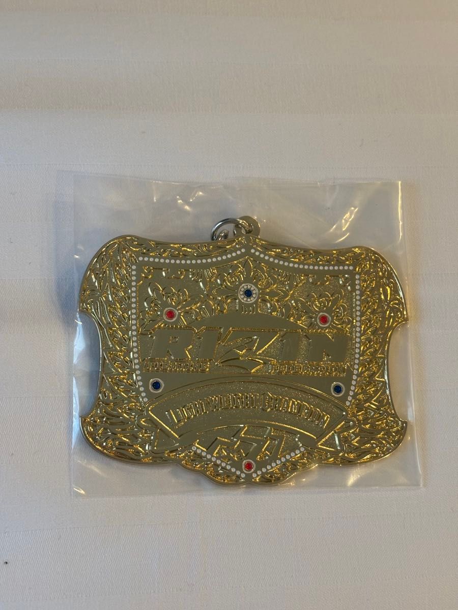 RIZIN 一番くじ D賞 チャンピオンベルト メタルチャーム｜Yahoo!フリマ