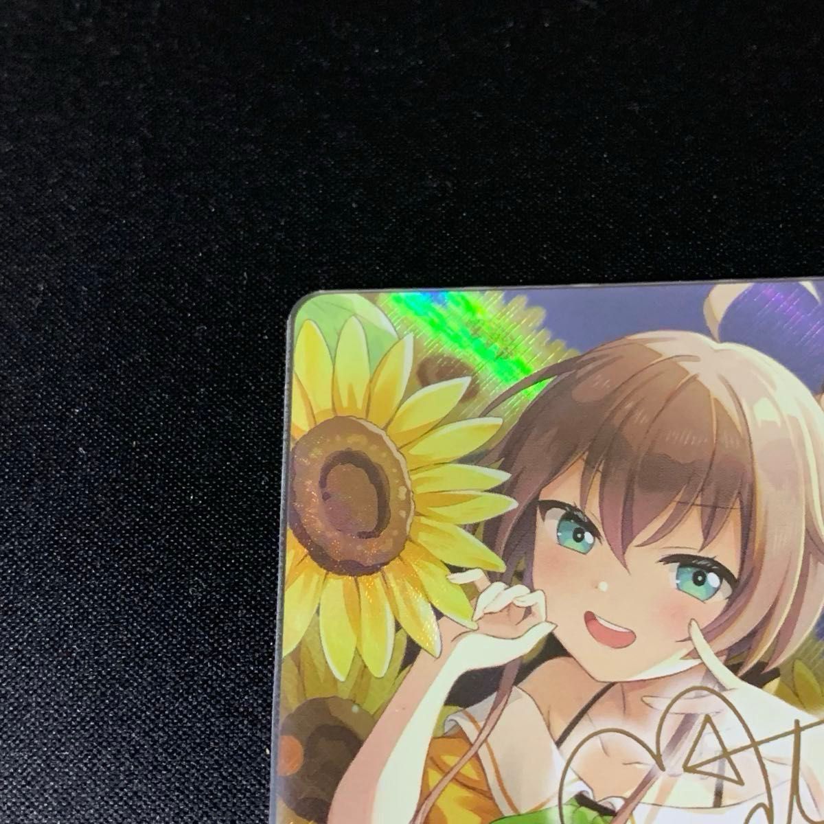 SEC] 夏色まつり シークレット 箔押しサインカード 1枚 ホロライブOCG