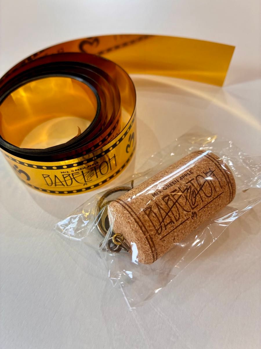 Mrs GREEN APPLE JAM'Sくじ メメルコルクキーホルダー 銀テ2本付き