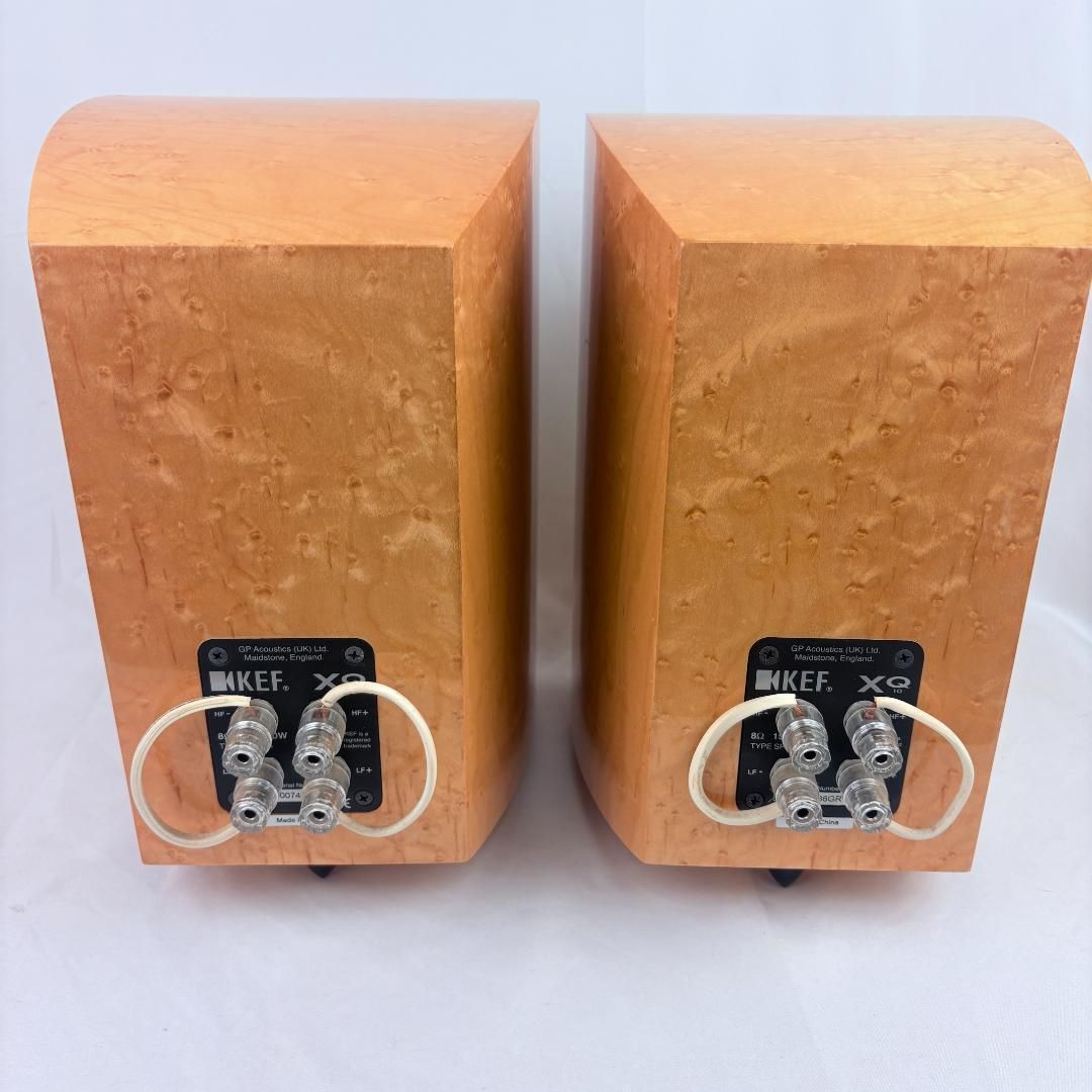 KEF XQ10 スピーカー ペア メイプル仕上げ 音出し確認済み｜Yahoo