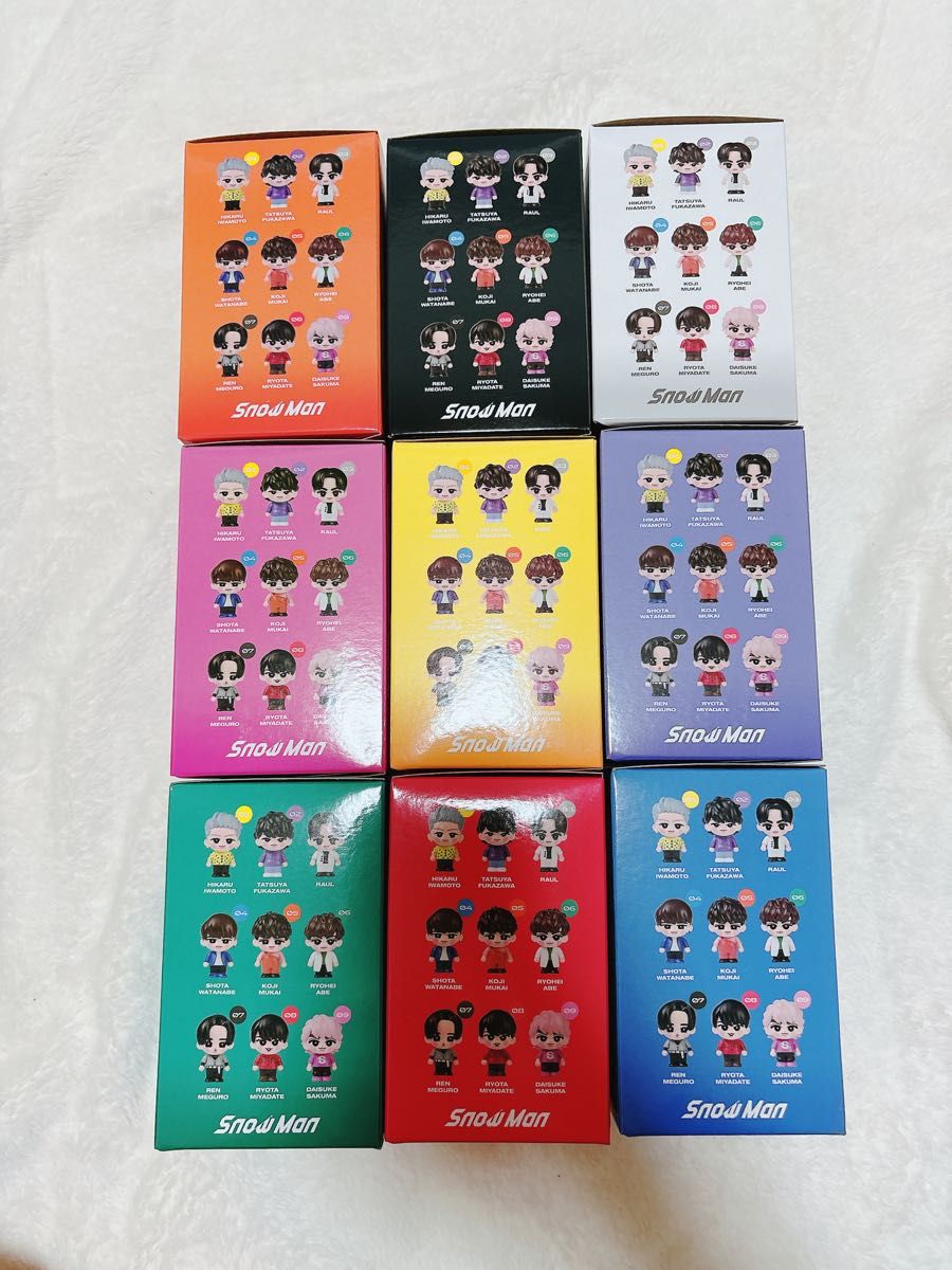 Man すのチル ソフビ コンプリートセット 9人 Man すのチル ソフビ9体