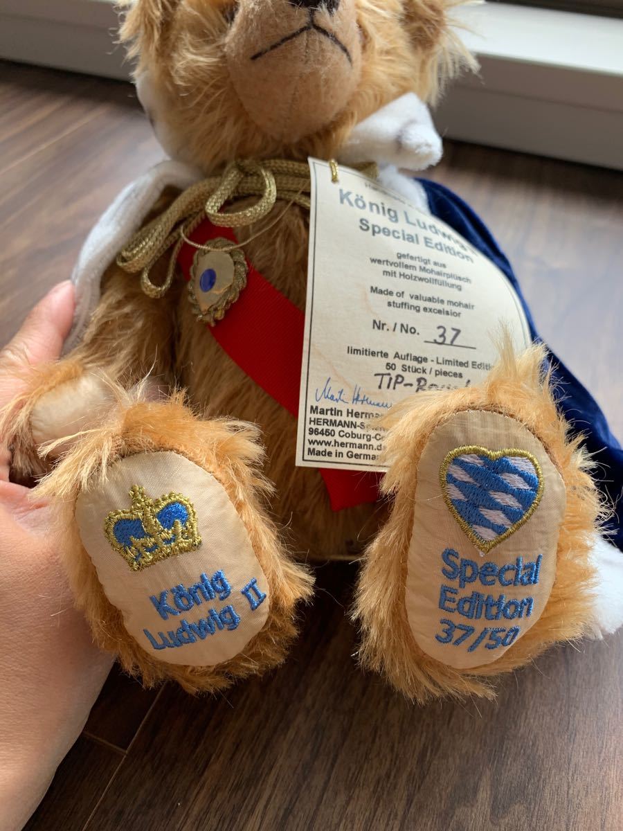 テディベア キングルートヴィヒ2世 美品 ドイツ 限定品 レア｜Yahoo