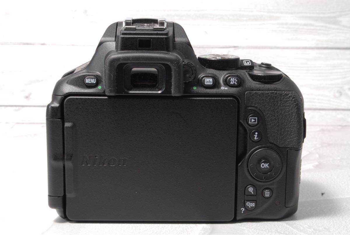 Nikon D5600 AF-S 18-55mm Ⅱ レンズキット 動作良好 Wi-Fi Bluetooth