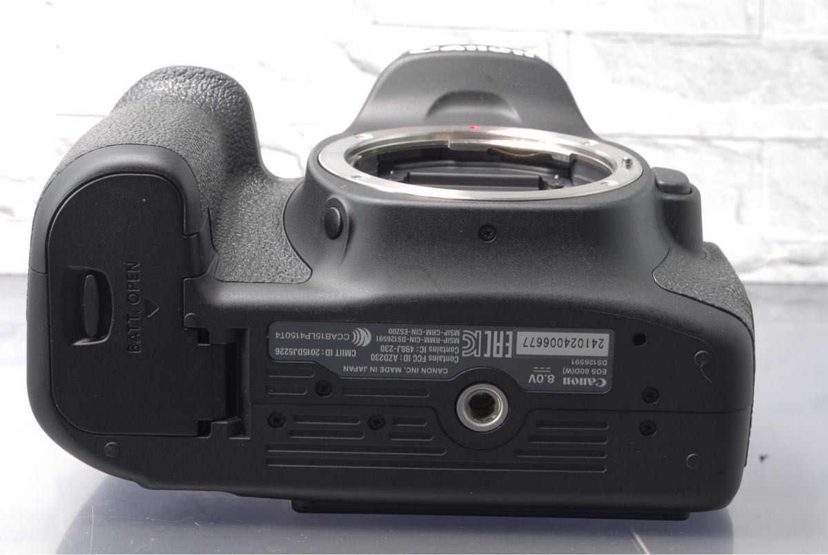 美品 Canon EOS 80D ダブルレンズキット 動作良好 スマホ転送可能 Wi
