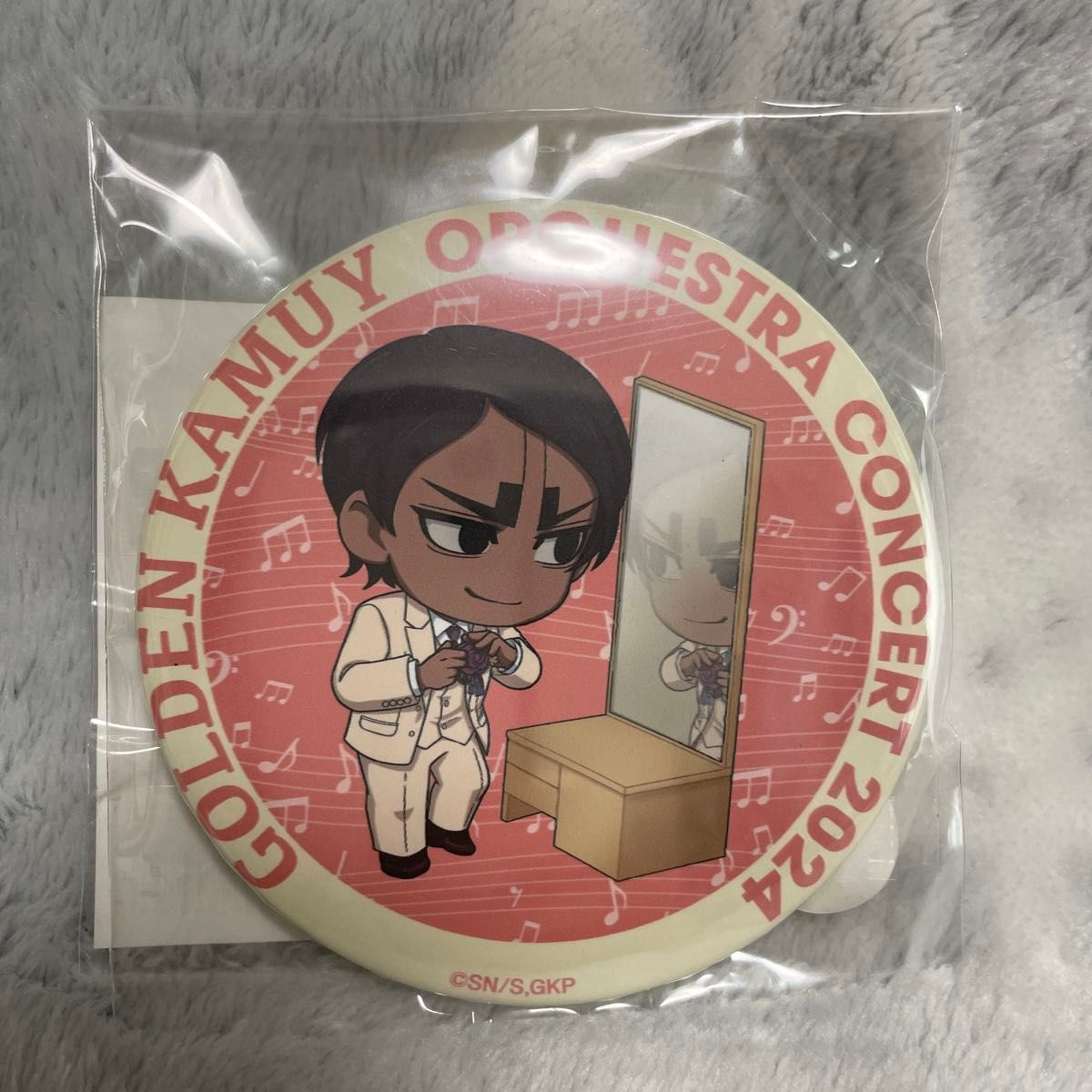 ゴールデンカムイ 鯉登少尉 オーケストラコンサート2024 缶バッジ