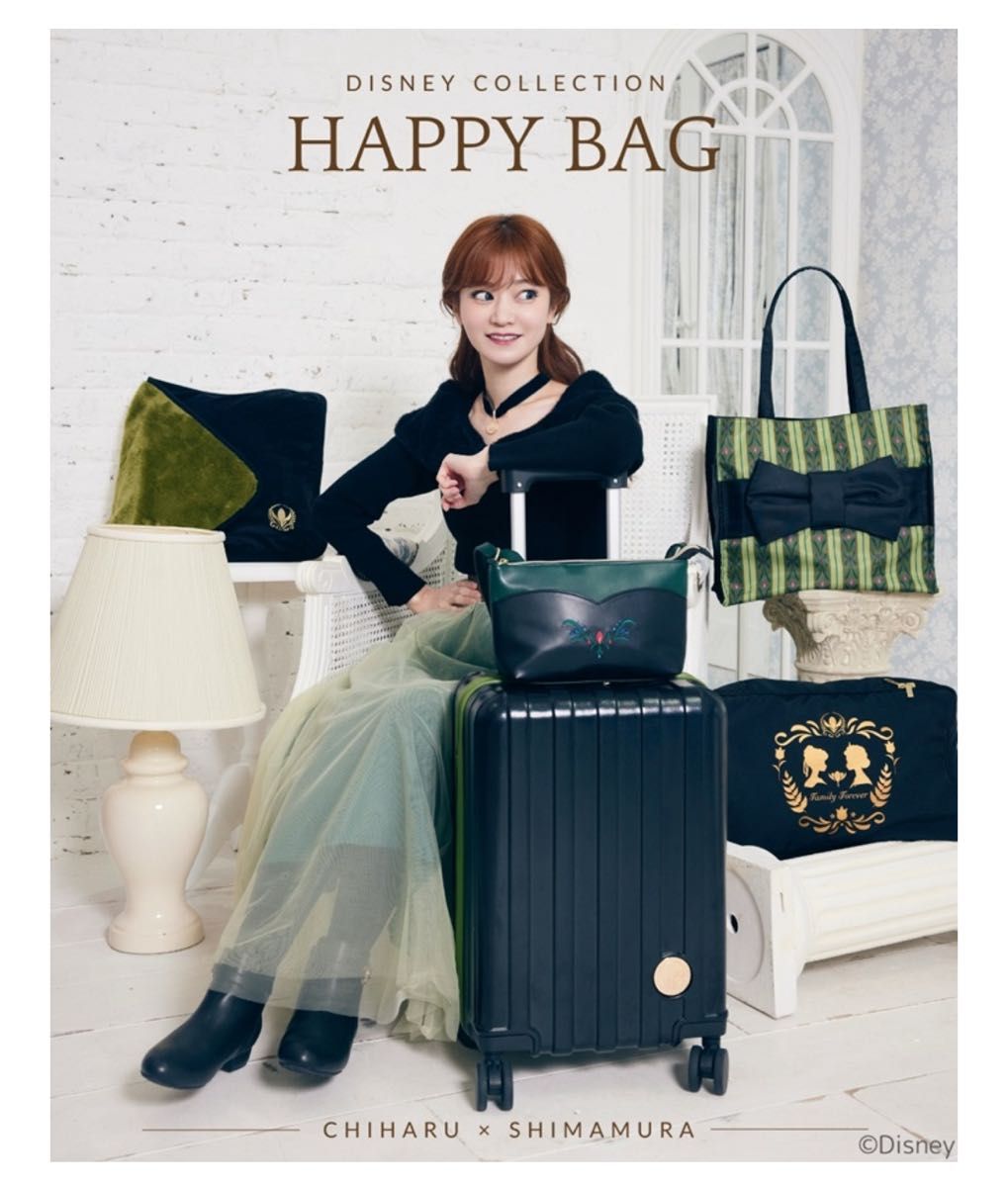 しまむら ちはるさんコラボ キャリーケース他5点セット アナ雪