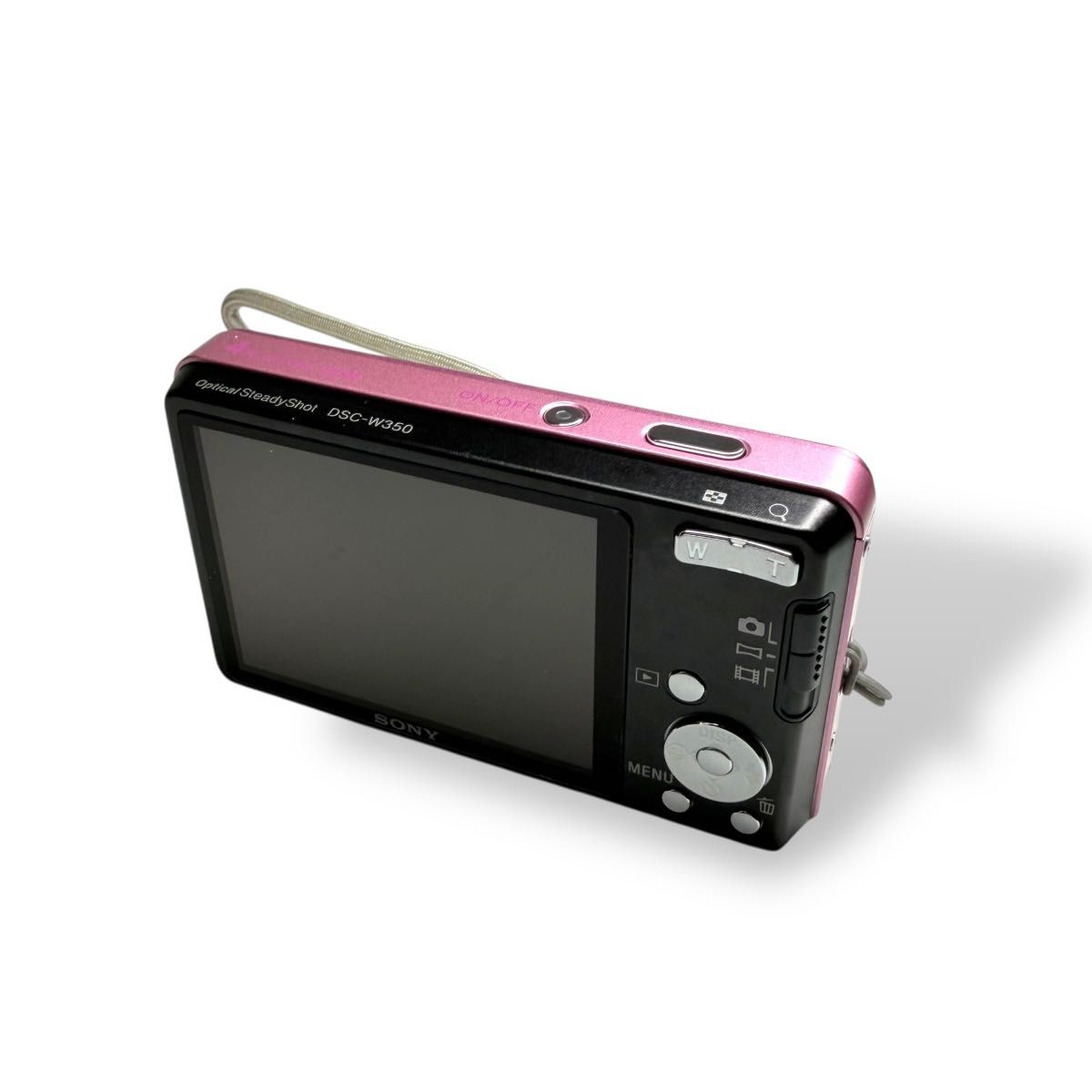 ソニー SONY DSC-W350 コンパクトデジタルカメラ ピンク コンデジ