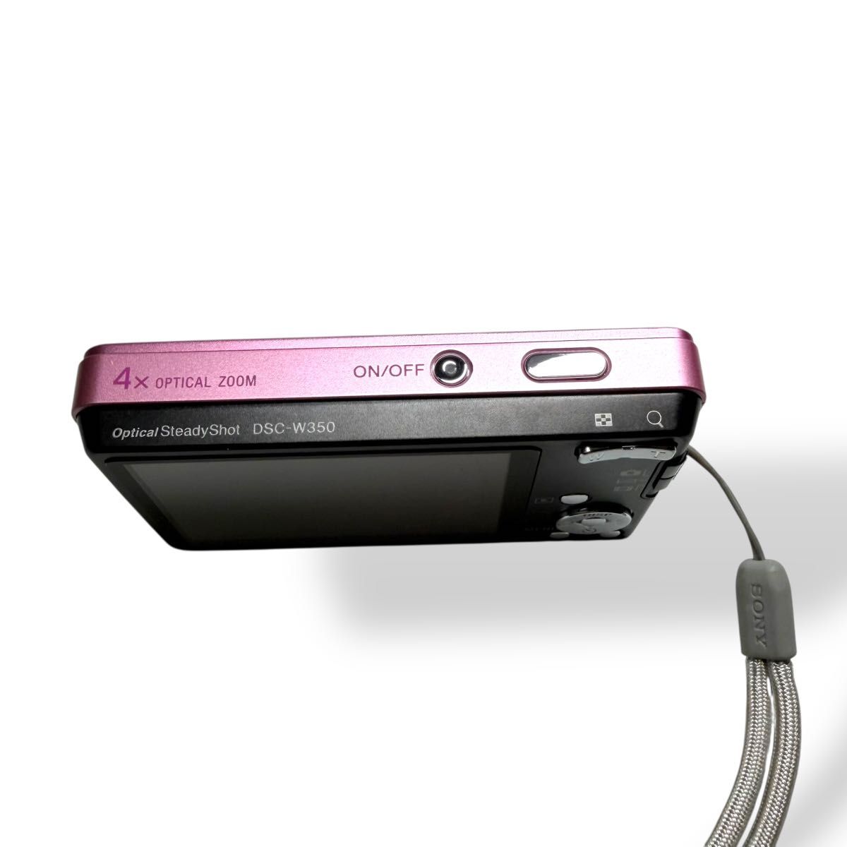 ソニー SONY DSC-W350 コンパクトデジタルカメラ ピンク コンデジ