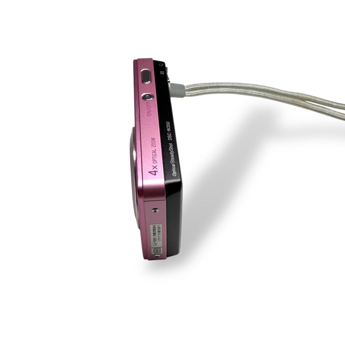 ソニー SONY DSC-W350 コンパクトデジタルカメラ ピンク コンデジ