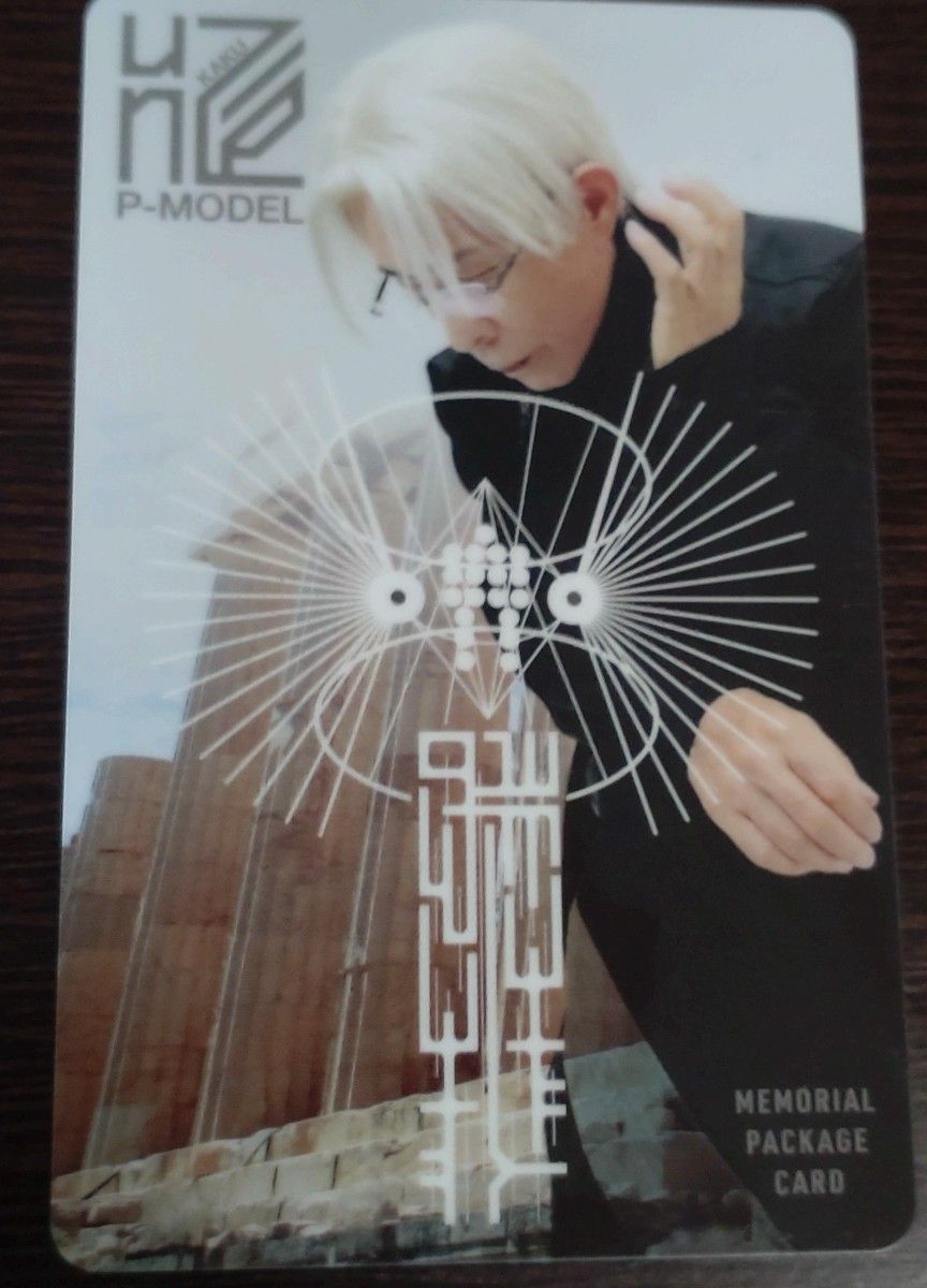 平沢進 核P-model unZIP メモリアルパッケージカード 【未使用