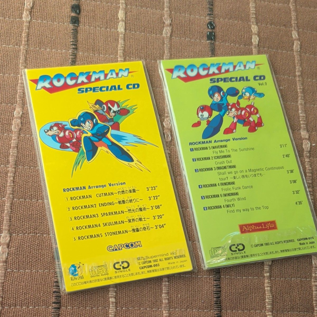 8cm シングル ROCKMAN SPECIAL CD Arrange Version ロックマン