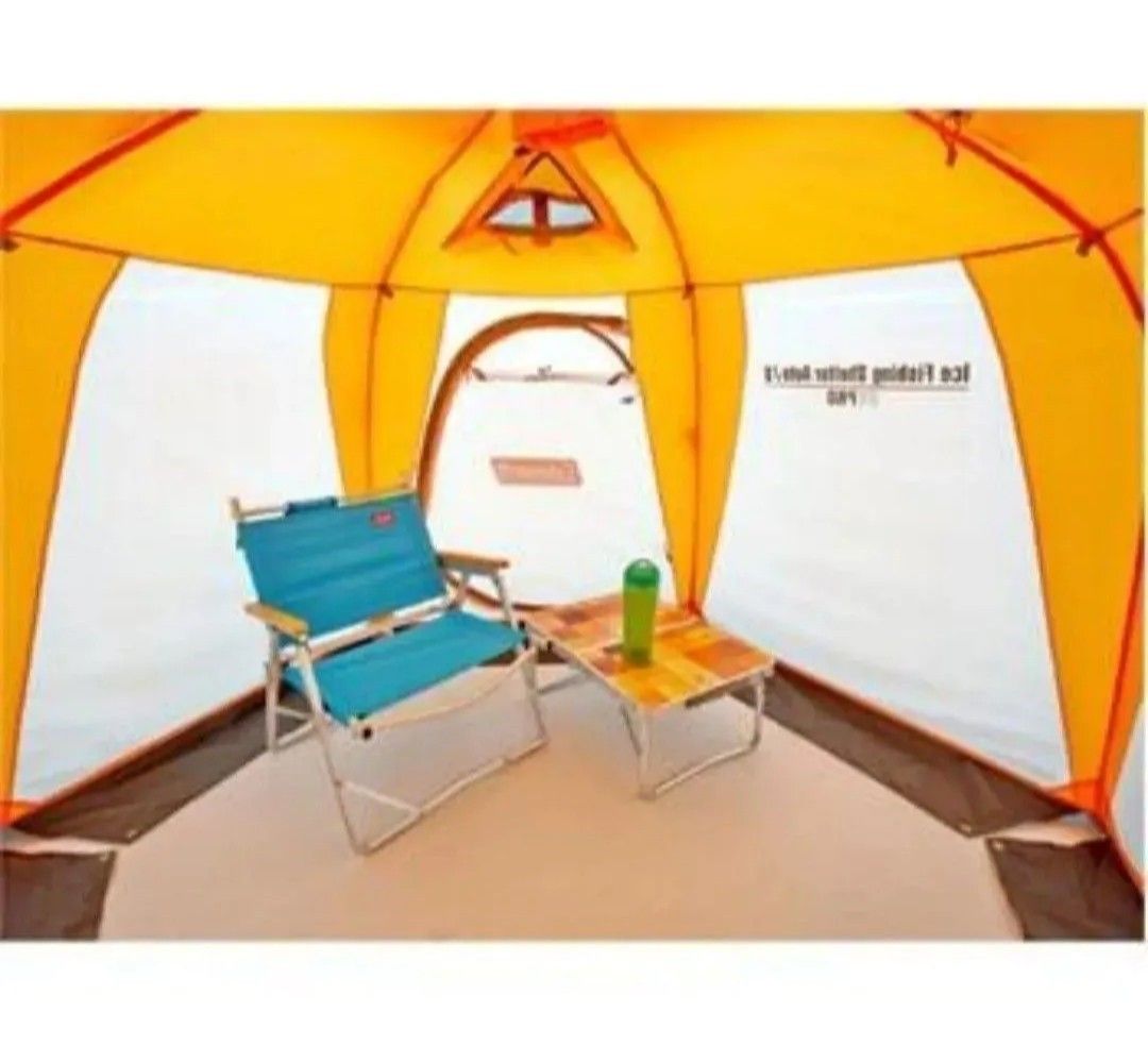 新品 未開封 コールマン アイスフィッシングシェルターオート M