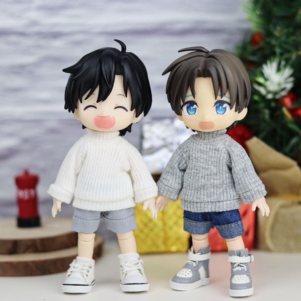 JANAYA ハンドメイド オビツ11服 リブニット 白色 翌日発送｜Yahoo