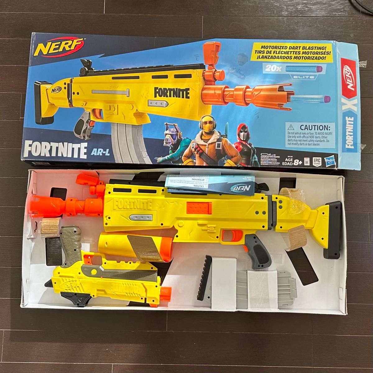 NERF FORTNITE AR-L & SP-L ナーフ フォートナイト トイガン 2個セット