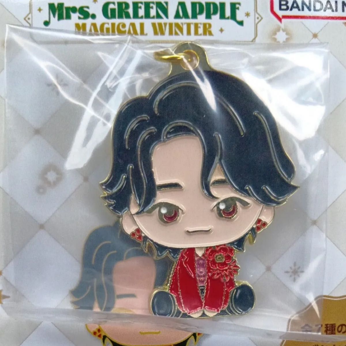 一番くじ Mrs GREEN APPLE F賞 メタルチャーム 大森元貴 大森さん