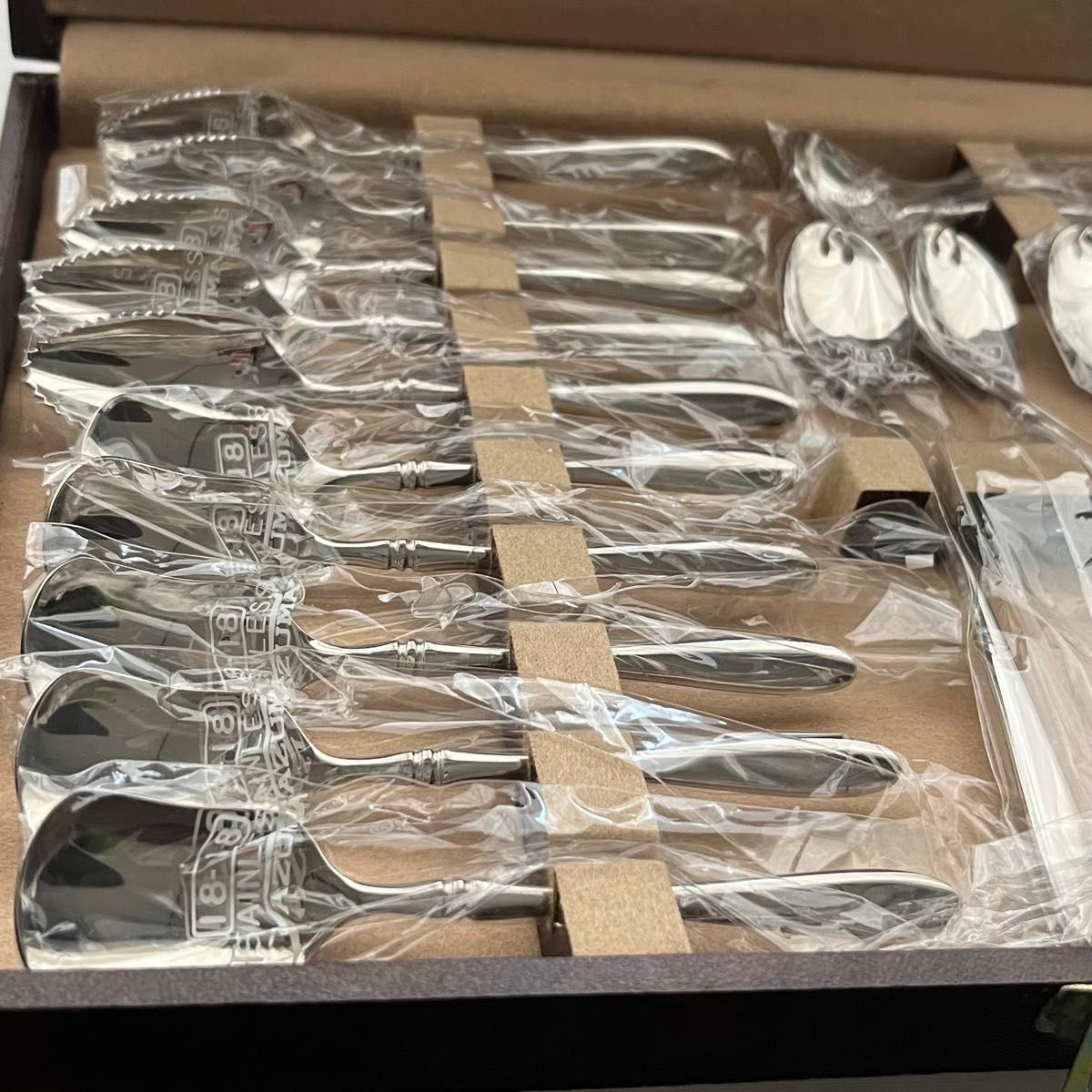 アズマ インペリアル 18-18 ステンレス フルーツカトラリーセット