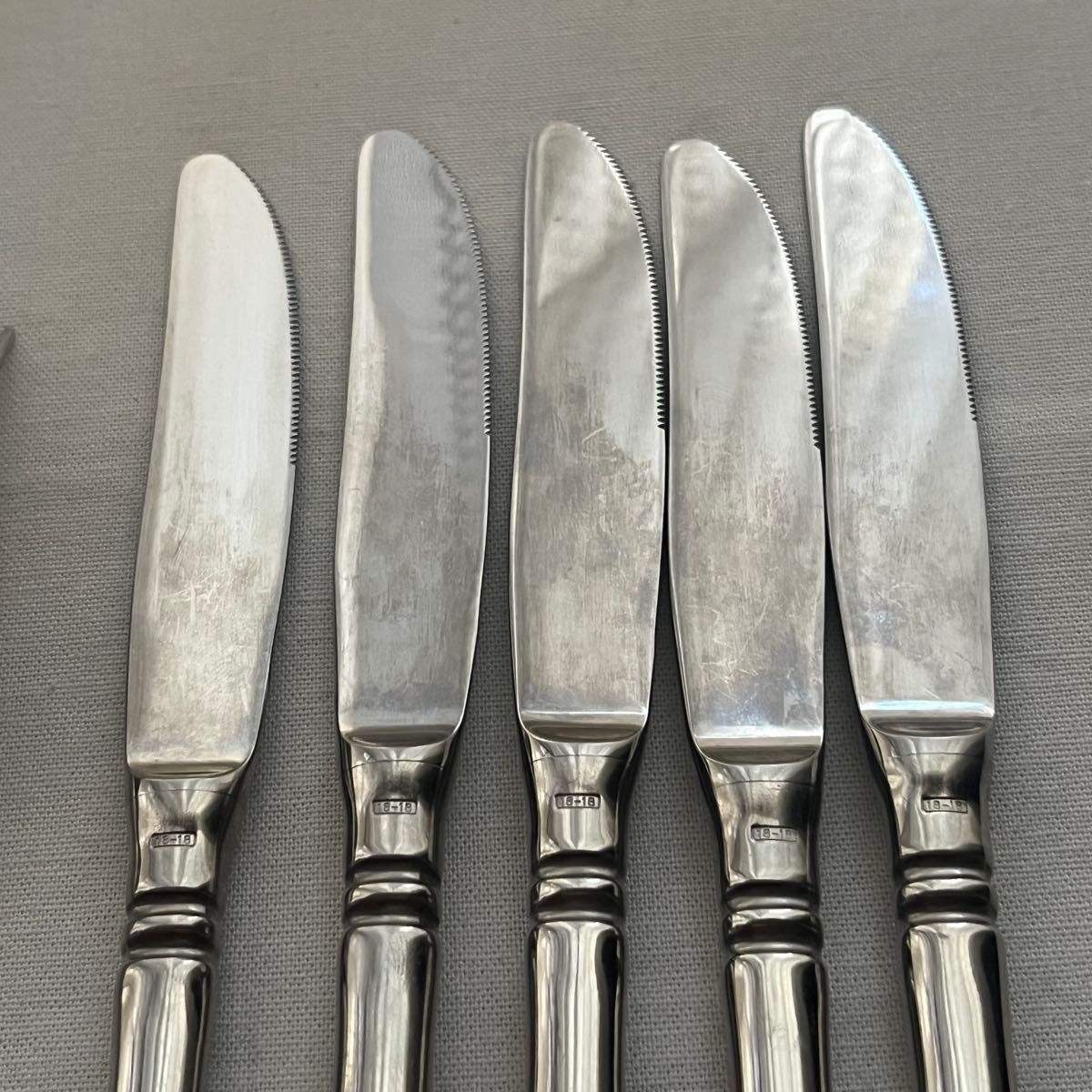 中古 アズマ インペリアル 18-18ステンレス ディナーカトラリーセット