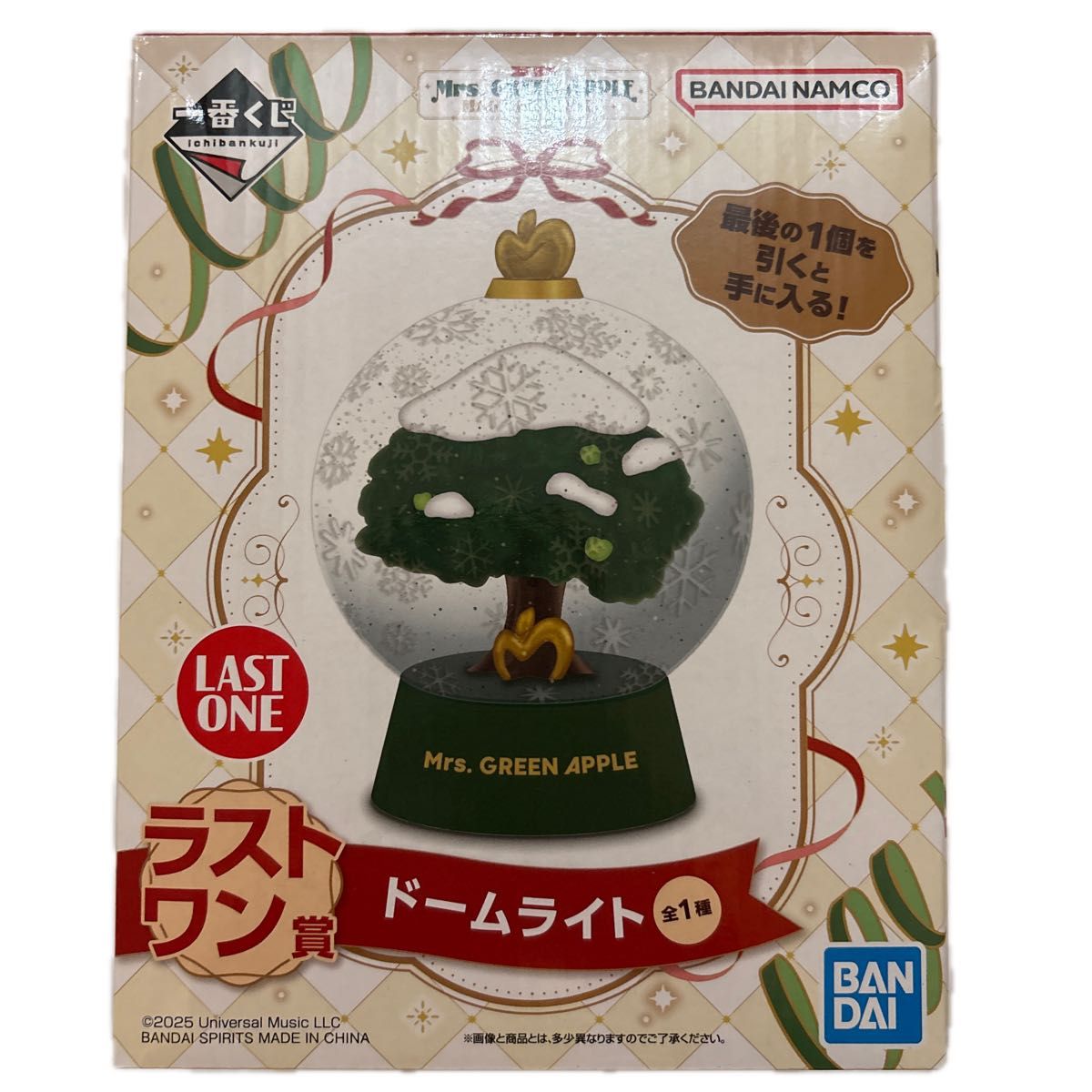 Mrs GREEN APPLE ミセス 一番くじ ラストワン賞 ドームライト｜Yahoo