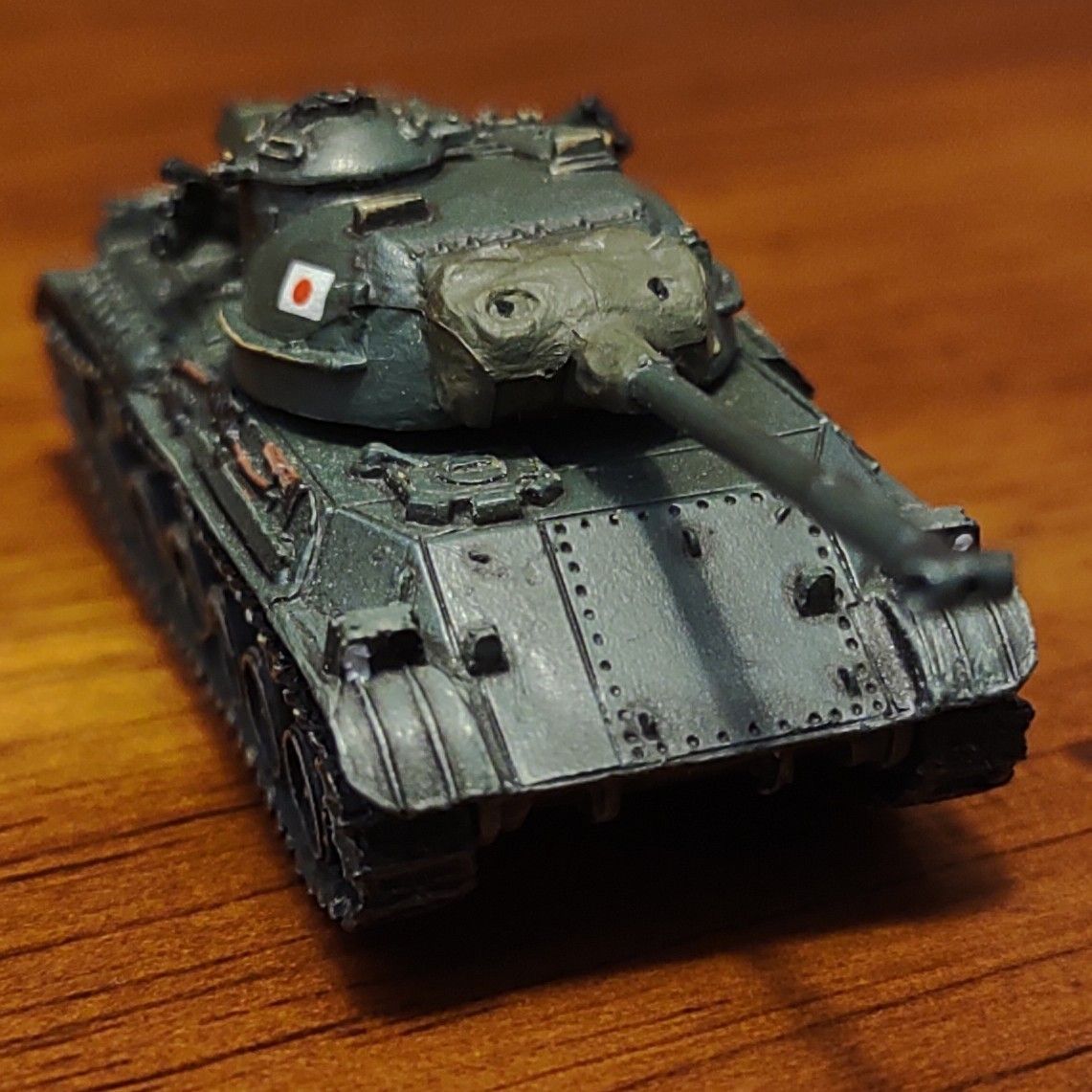 61式戦車 単色迷彩 1/144 陸上自衛隊 自衛隊装備大全 制式装備