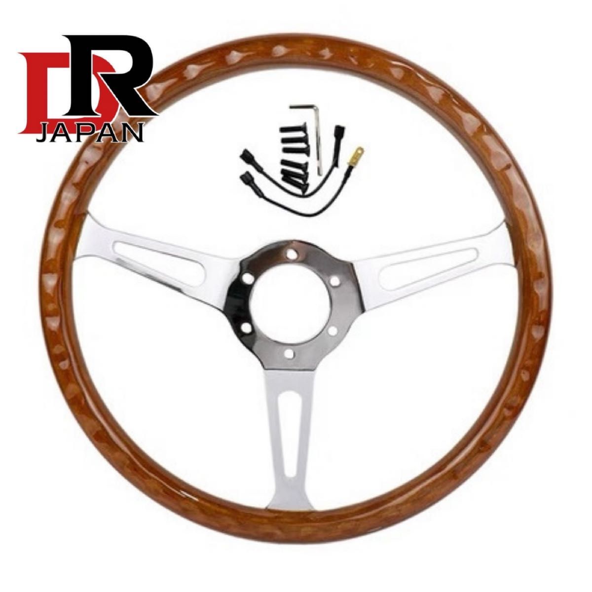 NARDI ナルディ ウッド ポリッシュ ステアリング 車 ハンドル 15インチ