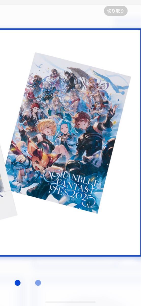 グラブルフェス2025 パンフレット コード未使用｜Yahoo!フリマ（旧