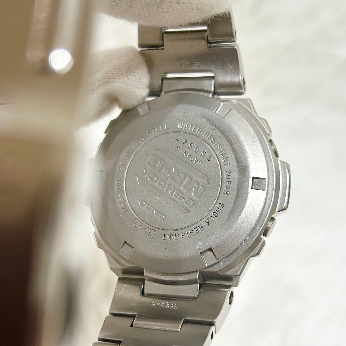 激レア 稼働品】G-SHOCK MR-G MRG-100 フルメタル 30周年記念モデル