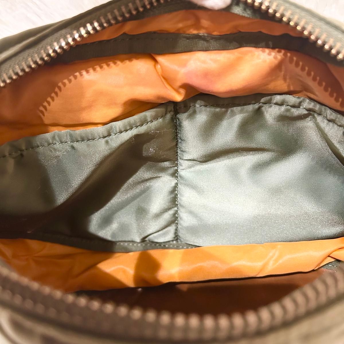 美品 新型】PORTER タンカー オーバル ショルダーバッグ セージ