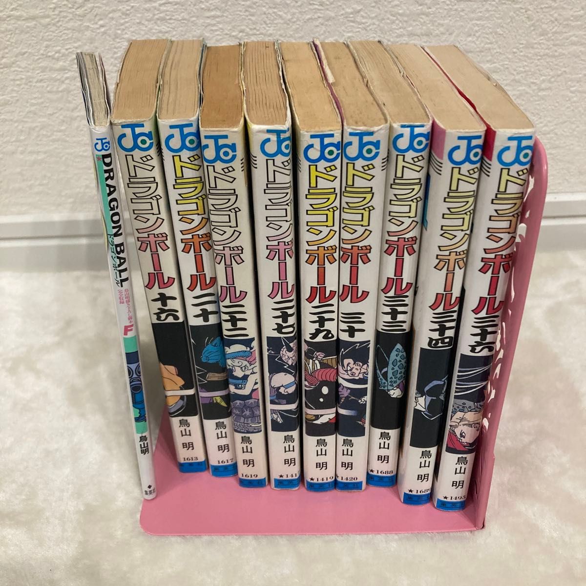 全て初版】ドラゴンボール コミック バラ まとめ売り 9冊セット 鳥山明