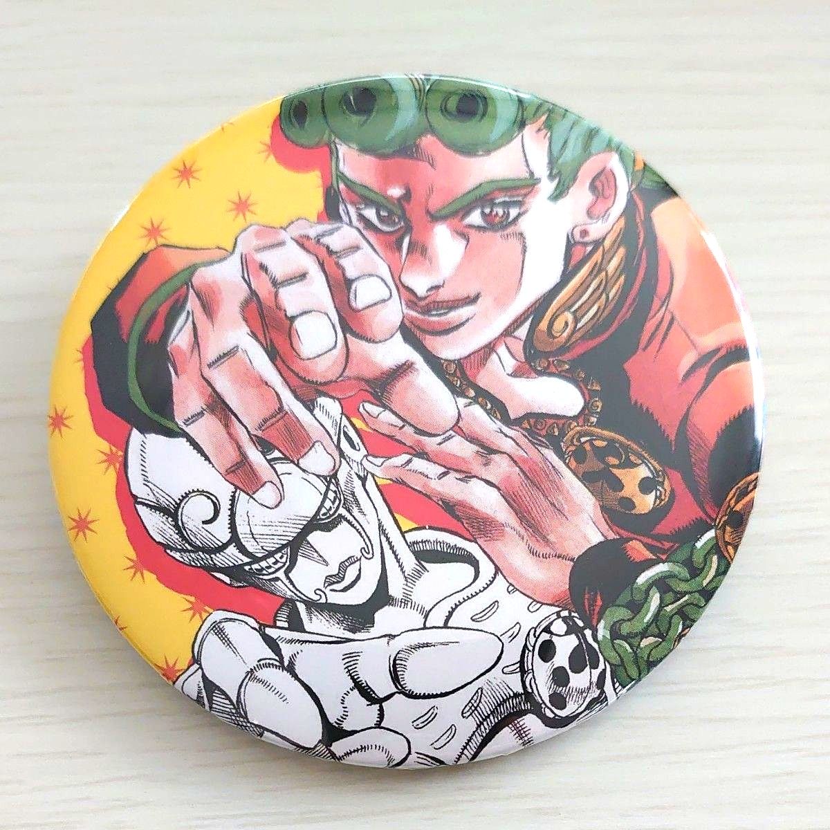 ジョジョの奇妙な冒険】荒木飛呂彦原画展 缶バッジ ジョルノ
