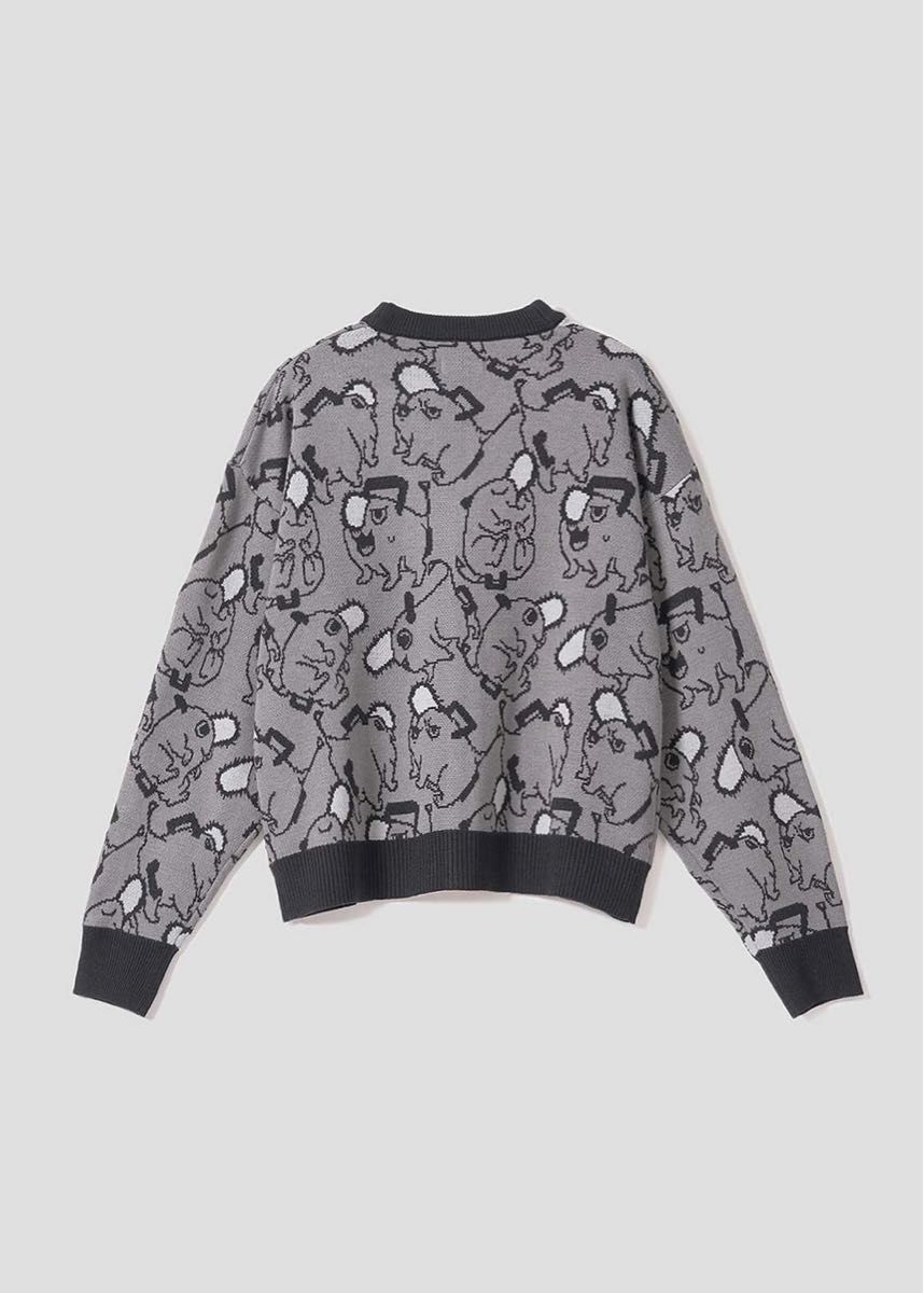 graniph グラニフ チェンソーマン ジャカードカーディガン ポチタ レゼ