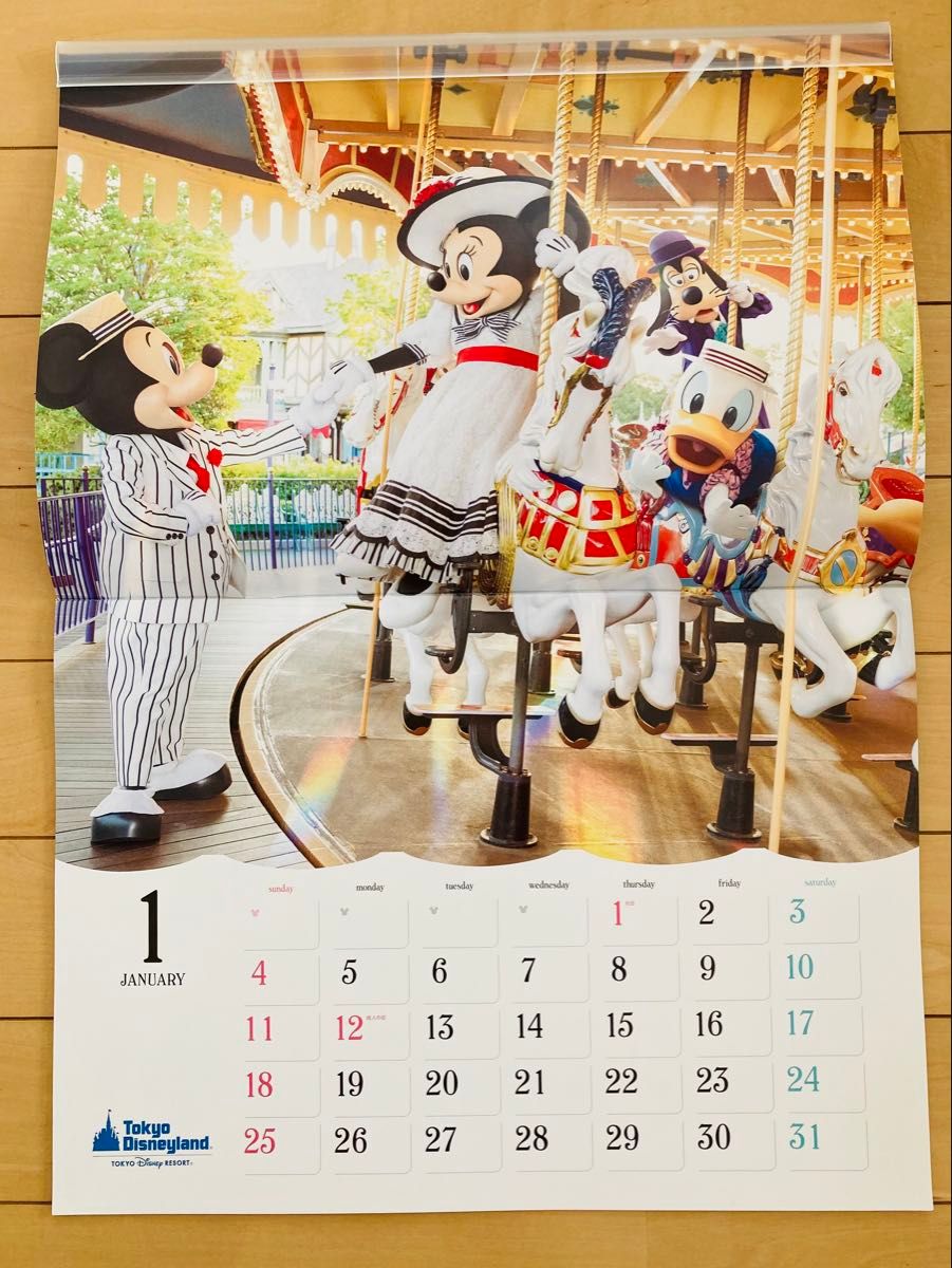 新品・おまけ付き】東京ディズニーリゾート カレンダー 2026