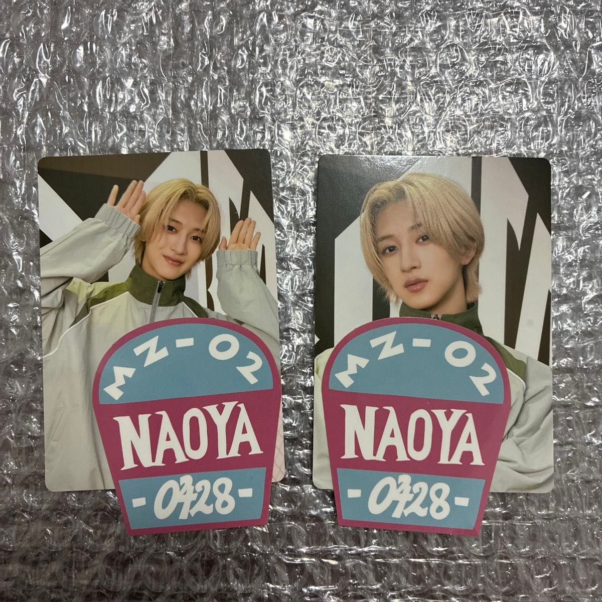 MAZZEL まぜべや NAOYA ナオヤ フォトカード ステッカー トレカ セット